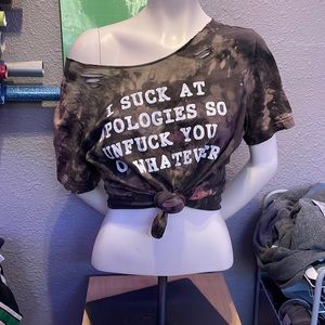 I suck at apologizing so un-fuck you or whatever